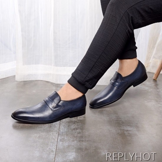 Gucci 2020 Mens Leather Loafer