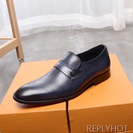 Gucci 2020 Mens Leather Loafer