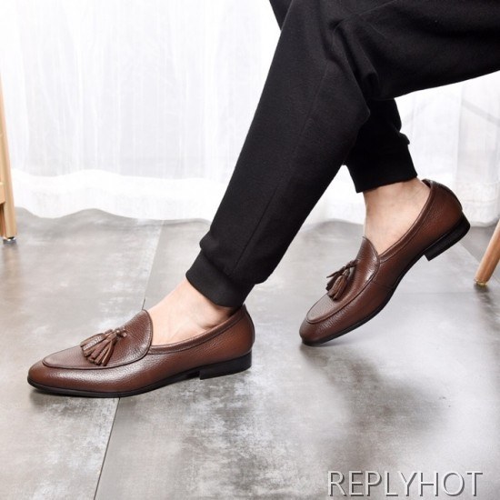 Gucci 2020 Mens Leather Loafer