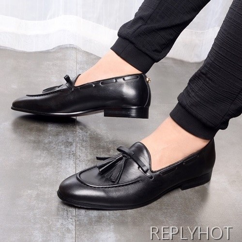 Gucci 2020 Mens Leather Loafer