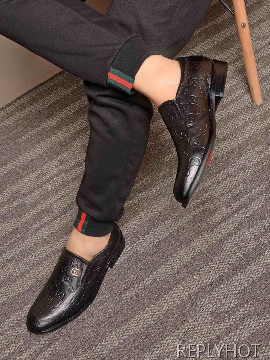 Gucci 2020 Mens Leather Loafer
