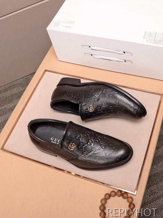 Gucci 2020 Mens Leather Loafer