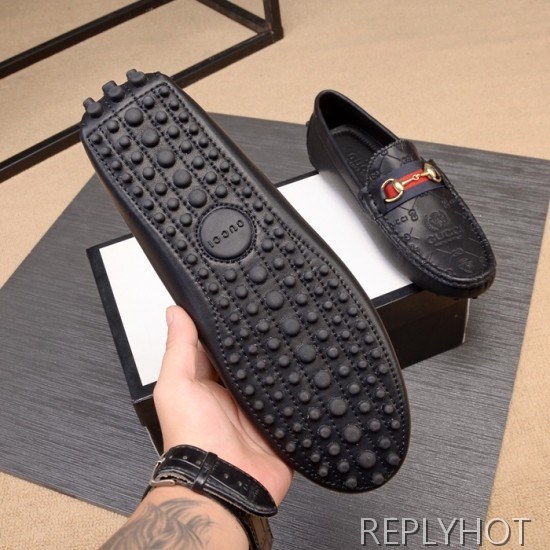Gucci 2020 Mens Leather Loafer