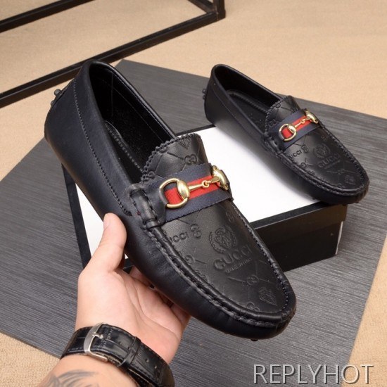 Gucci 2020 Mens Leather Loafer