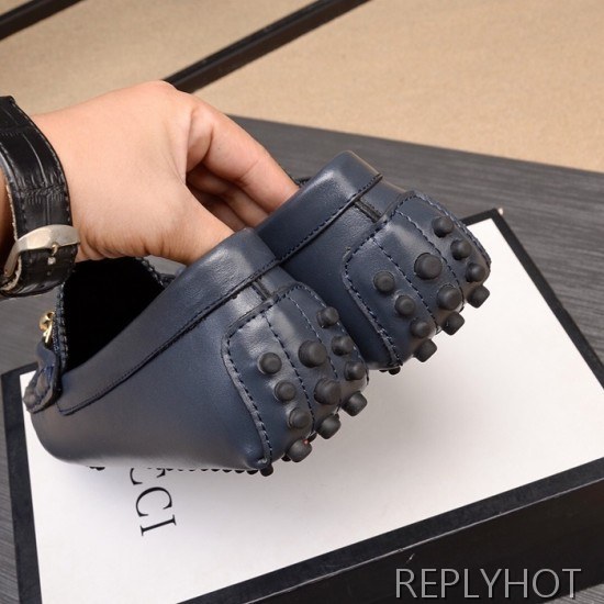 Gucci 2020 Mens Leather Loafer