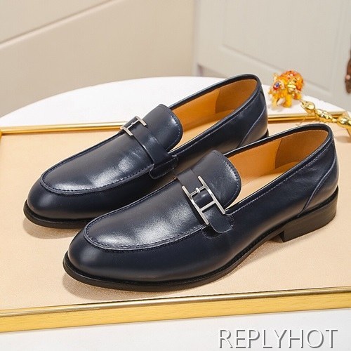 Hermes 2020 Mens Leather Loafer