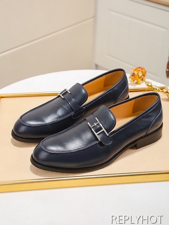 Hermes 2020 Mens Leather Loafer