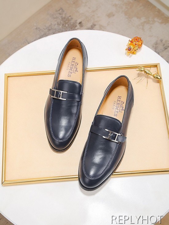 Hermes 2020 Mens Leather Loafer