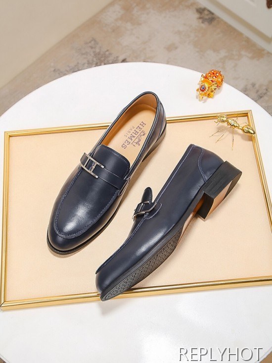 Hermes 2020 Mens Leather Loafer