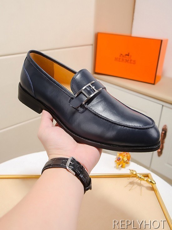 Hermes 2020 Mens Leather Loafer