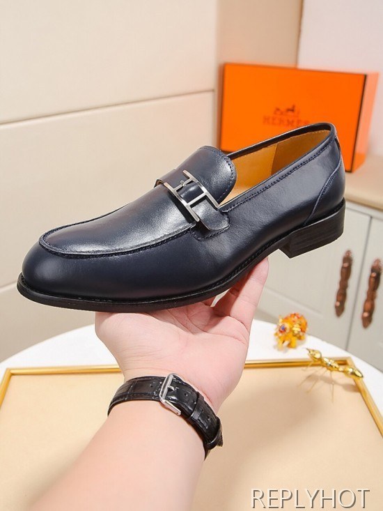 Hermes 2020 Mens Leather Loafer