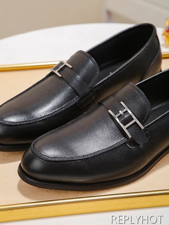 Hermes 2020 Mens Leather Loafer