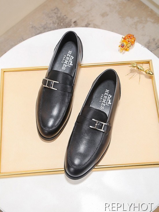 Hermes 2020 Mens Leather Loafer