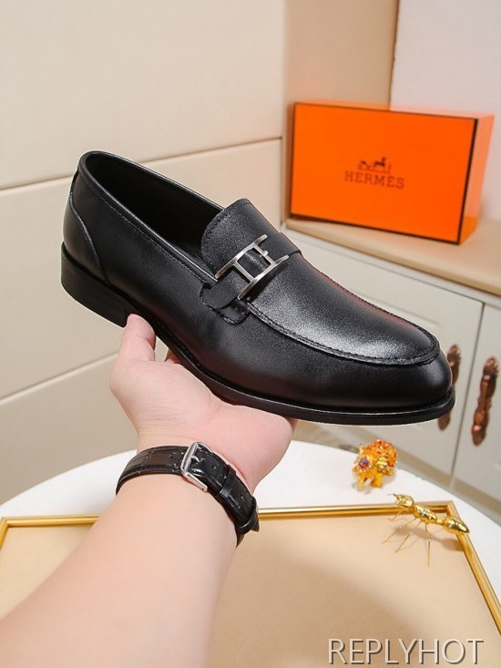 Hermes 2020 Mens Leather Loafer