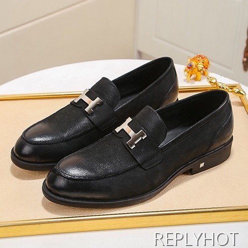 Hermes 2020 Mens Leather Loafer