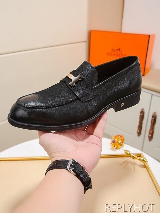 Hermes 2020 Mens Leather Loafer