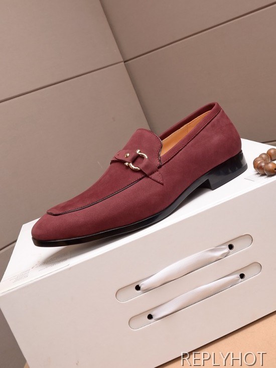 Ferragamo  2020 Mens Leather Loafer