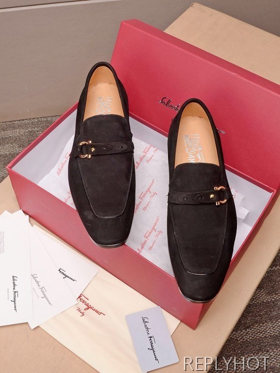 Ferragamo  2020 Mens Leather Loafer