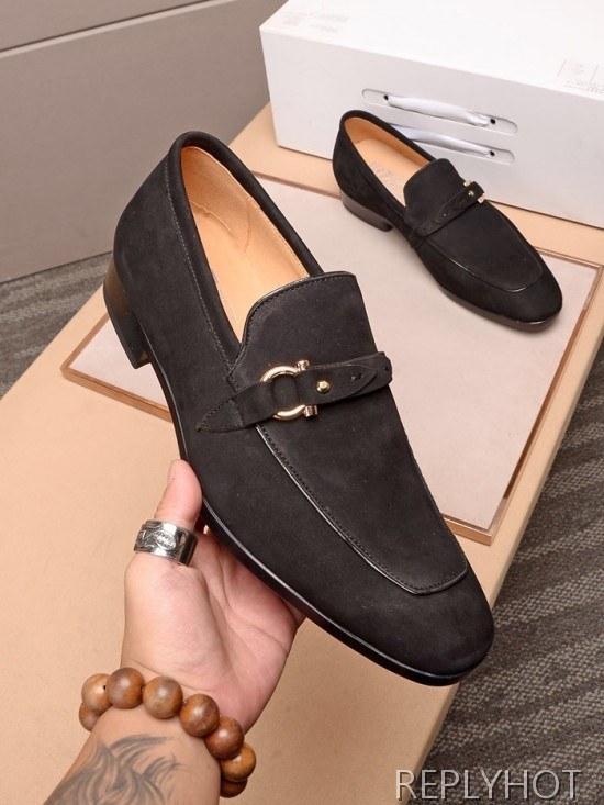 Ferragamo  2020 Mens Leather Loafer