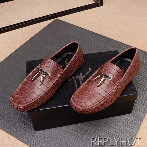 Giuseppe Zanoti 2020 Mens Leather Loafer