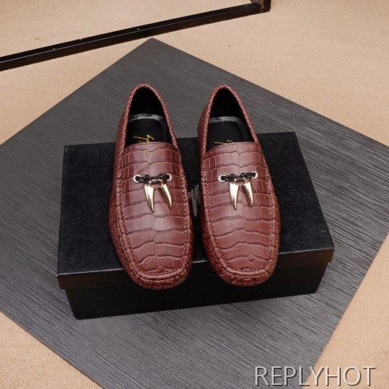 Giuseppe Zanoti 2020 Mens Leather Loafer