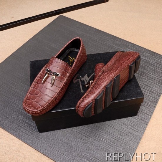 Giuseppe Zanoti 2020 Mens Leather Loafer