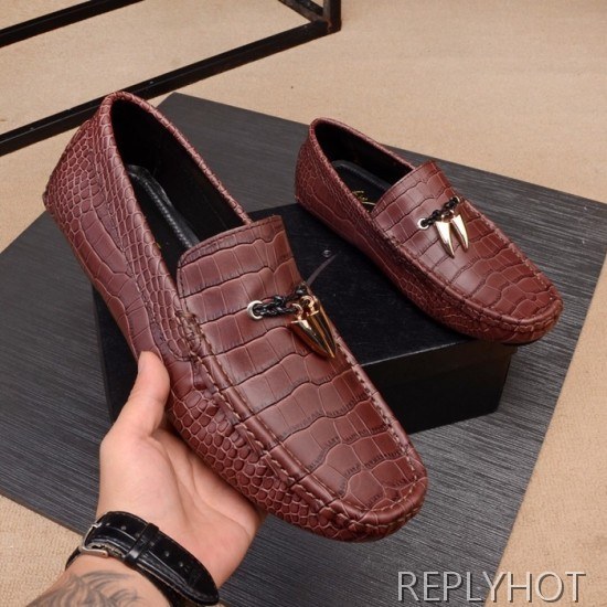 Giuseppe Zanoti 2020 Mens Leather Loafer
