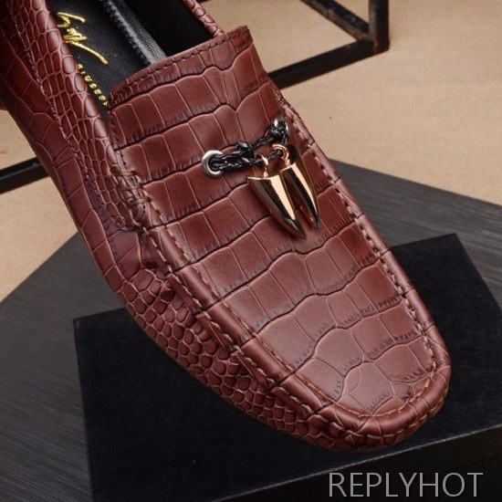 Giuseppe Zanoti 2020 Mens Leather Loafer
