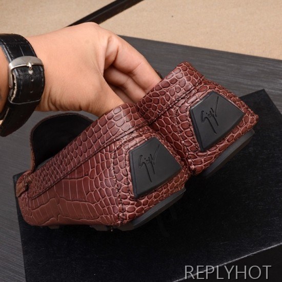 Giuseppe Zanoti 2020 Mens Leather Loafer