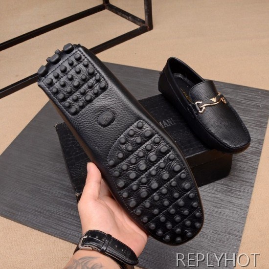 Armani 2020 Mens Leather Loafer