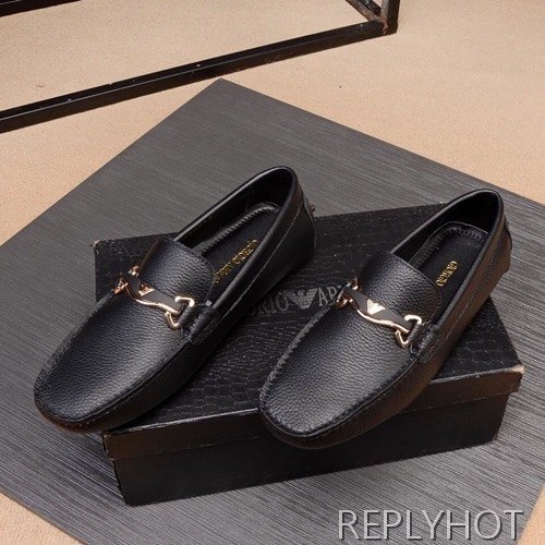 Armani 2020 Mens Leather Loafer