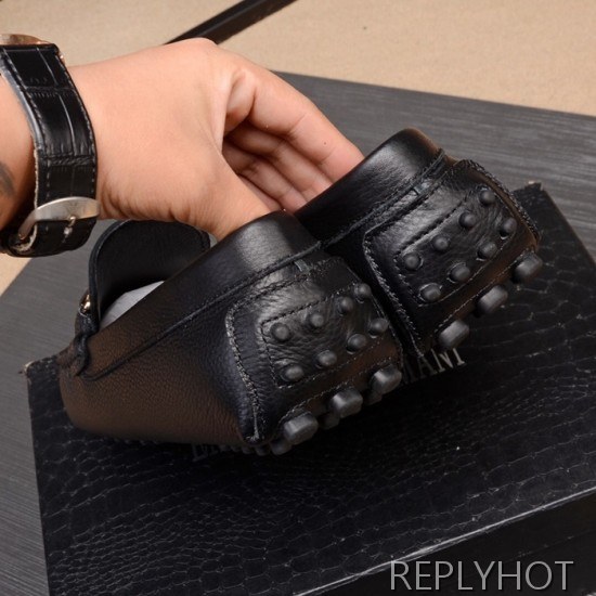 Armani 2020 Mens Leather Loafer