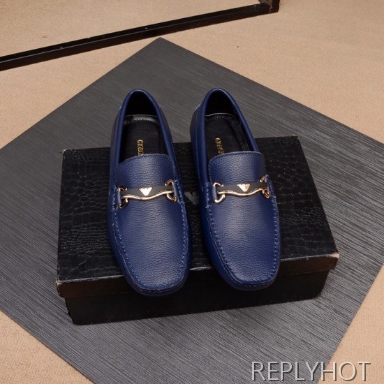 Armani 2020 Mens Leather Loafer