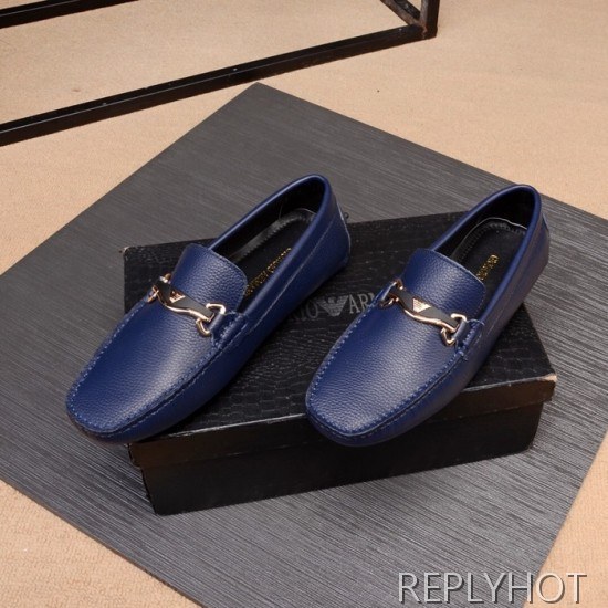 Armani 2020 Mens Leather Loafer