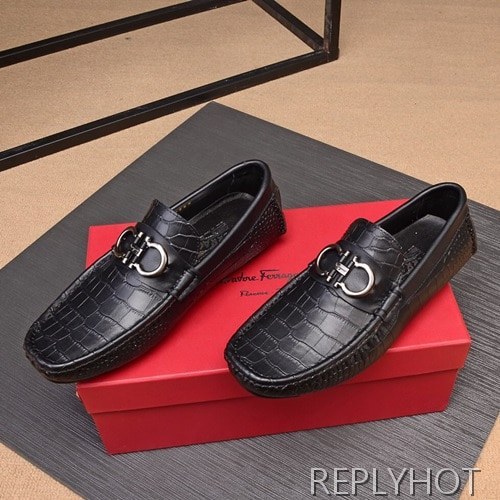 Ferragamo  2020 Mens Leather Loafer