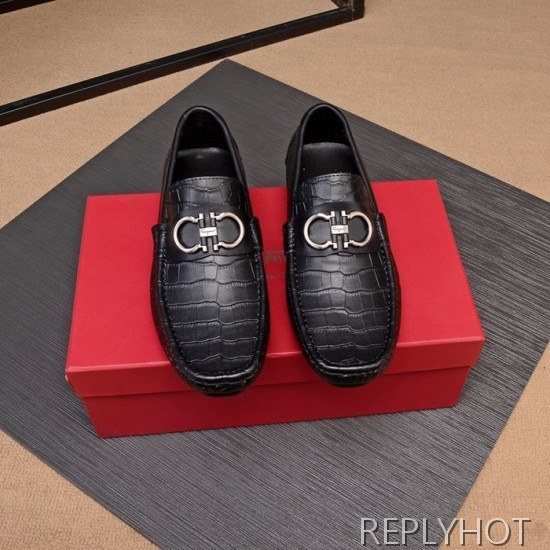 Ferragamo  2020 Mens Leather Loafer