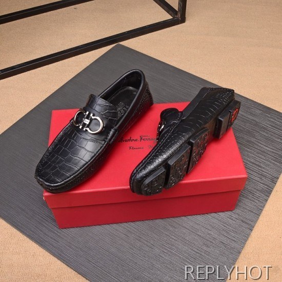 Ferragamo  2020 Mens Leather Loafer