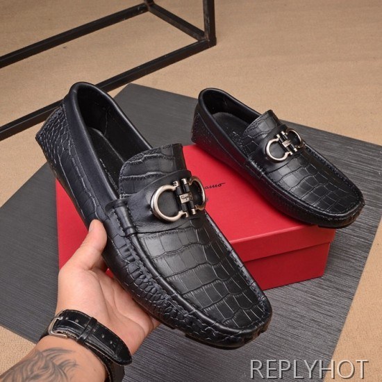 Ferragamo  2020 Mens Leather Loafer