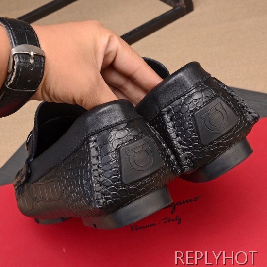 Ferragamo  2020 Mens Leather Loafer