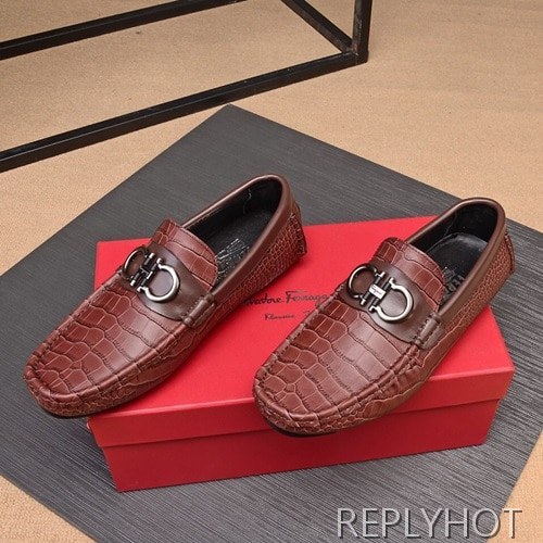 Ferragamo  2020 Mens Leather Loafer