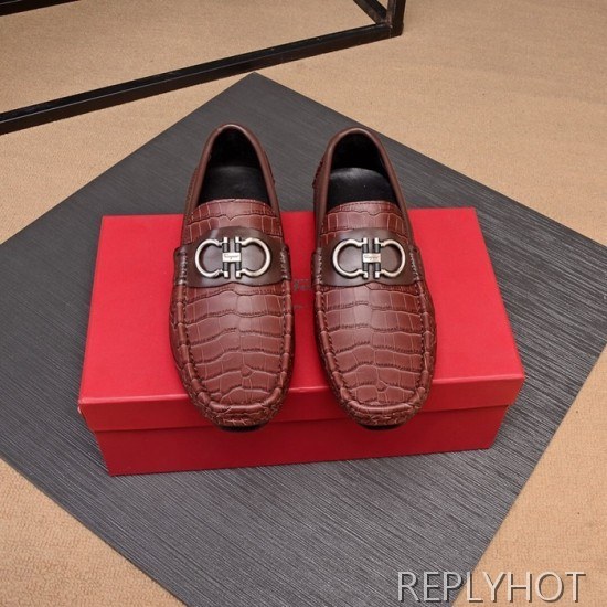 Ferragamo  2020 Mens Leather Loafer