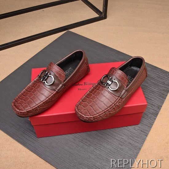 Ferragamo  2020 Mens Leather Loafer