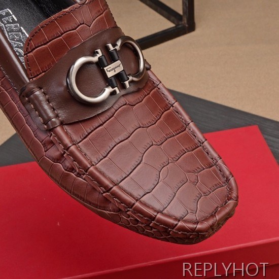 Ferragamo  2020 Mens Leather Loafer