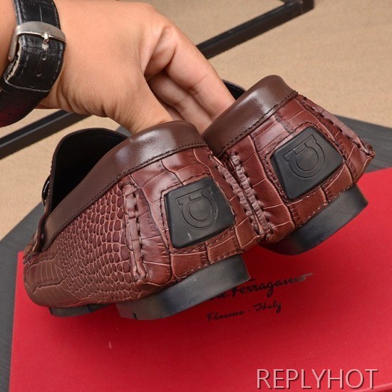 Ferragamo  2020 Mens Leather Loafer