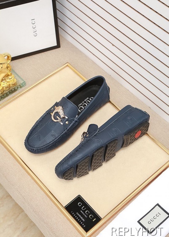 Gucci 2020 Mens Leather Loafer