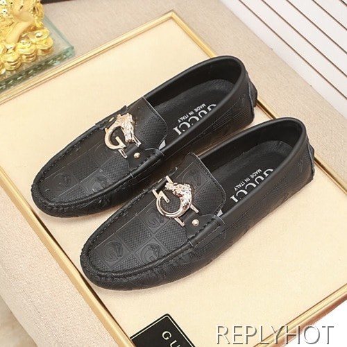 Gucci 2020 Mens Leather Loafer