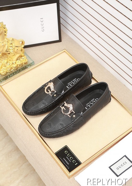 Gucci 2020 Mens Leather Loafer