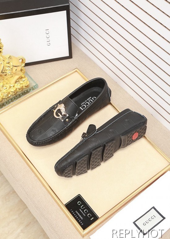 Gucci 2020 Mens Leather Loafer