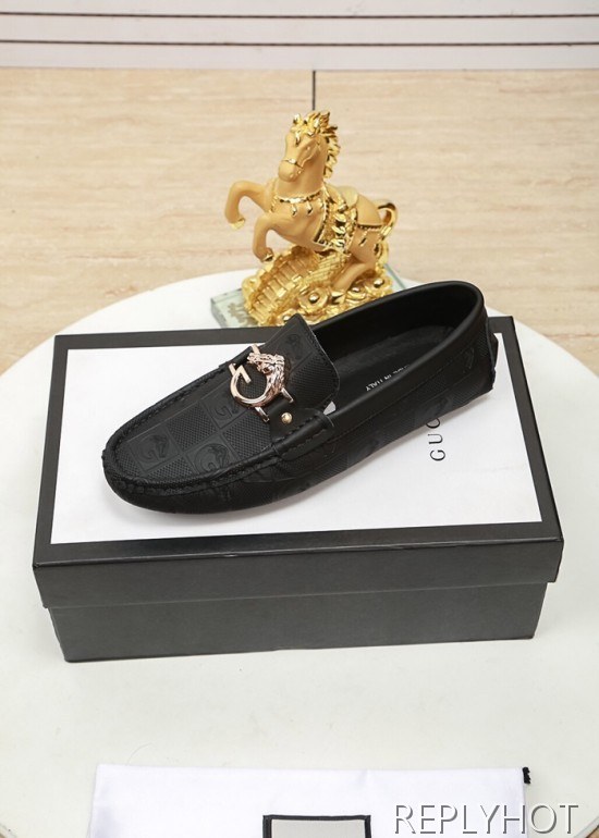 Gucci 2020 Mens Leather Loafer