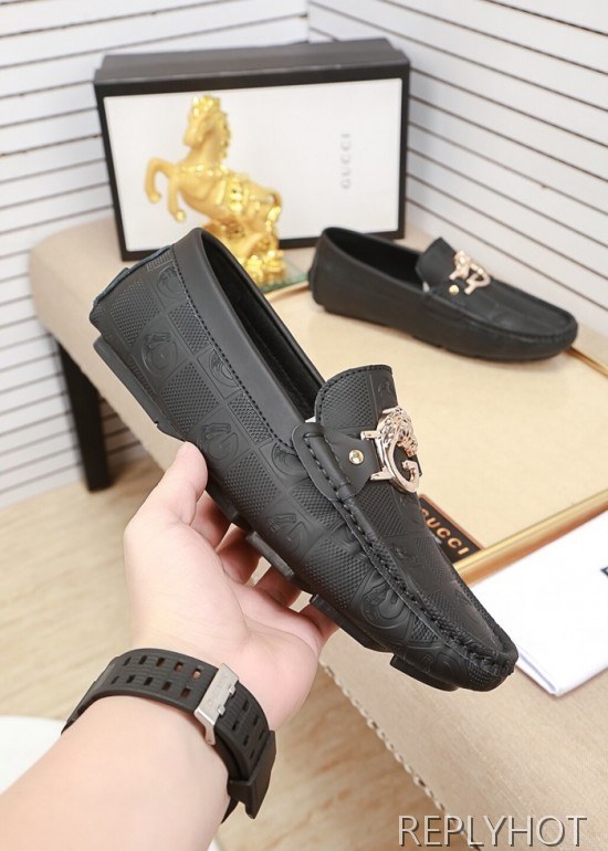 Gucci 2020 Mens Leather Loafer